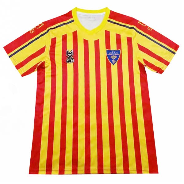 Tailandia Camiseta Lecce 1ª Kit 2019 2020 Rojo Amarillo